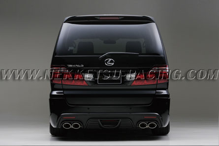 ชุดแต่งรถ สเกิร์ตรอบคันอัลพาร์ด ALPHARD 04-08 AH10 ทรง WALD
